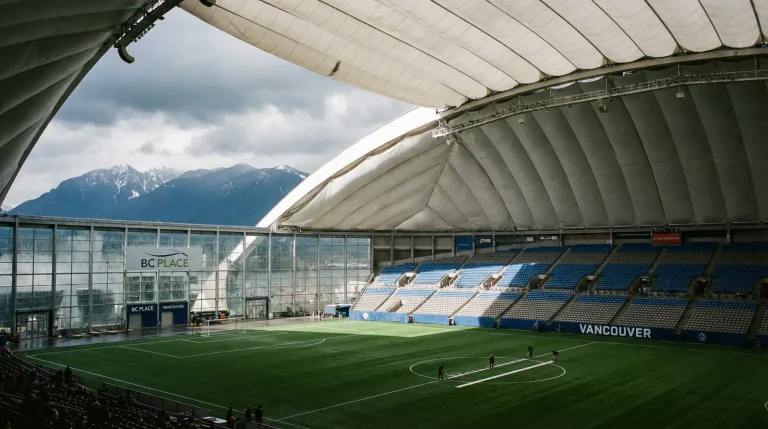 BC Place de Vancouver où se joue Suisse vs Canada au Mondial 2026