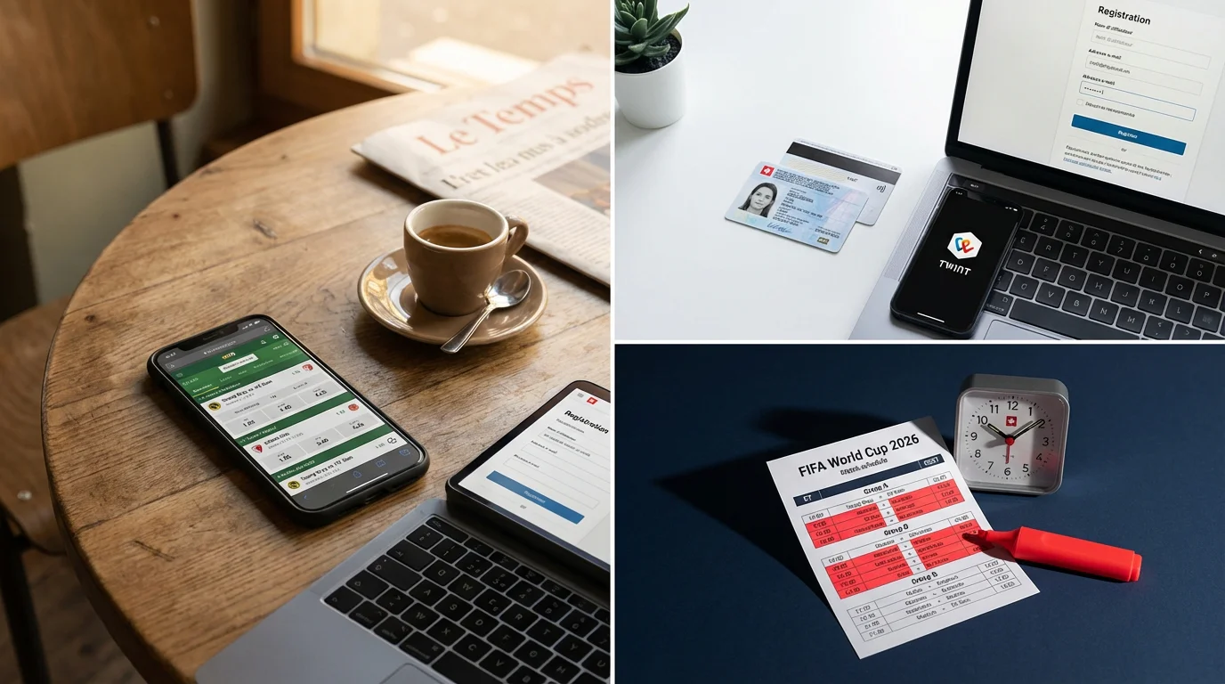 Tableau des horaires des matchs du Mondial 2026 en heure suisse CEST