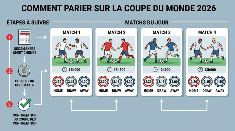 Pronostics des matchs du jour — Mondial 2026, 22 juin (méthode pas à pas)