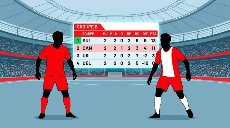 Pronostic Suisse – Canada — le choc décisif du groupe B (24 juin)