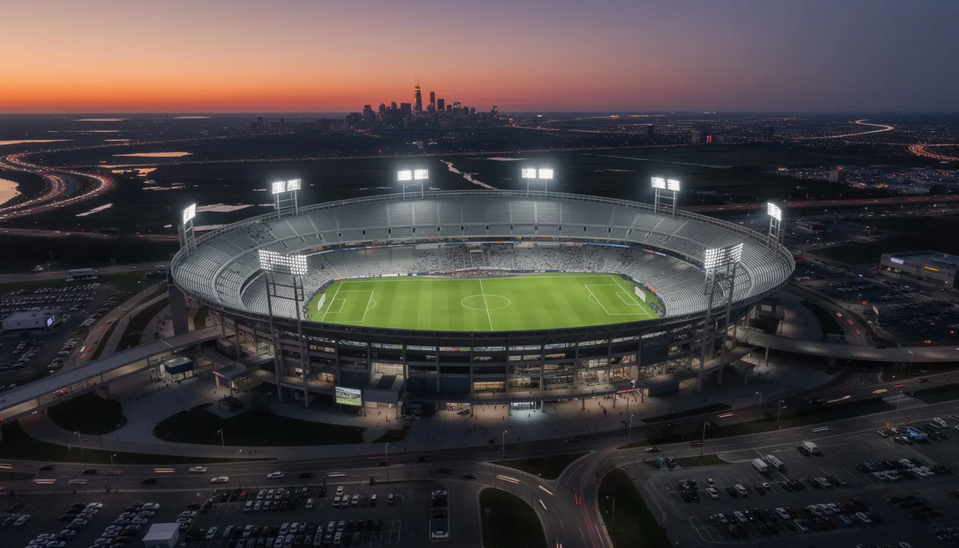 MetLife Stadium a East Rutherford, stade de la finale de la Coupe du Monde 2026